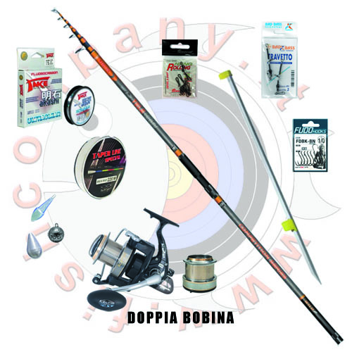 Set surf pesca dalla spiaggia 2025